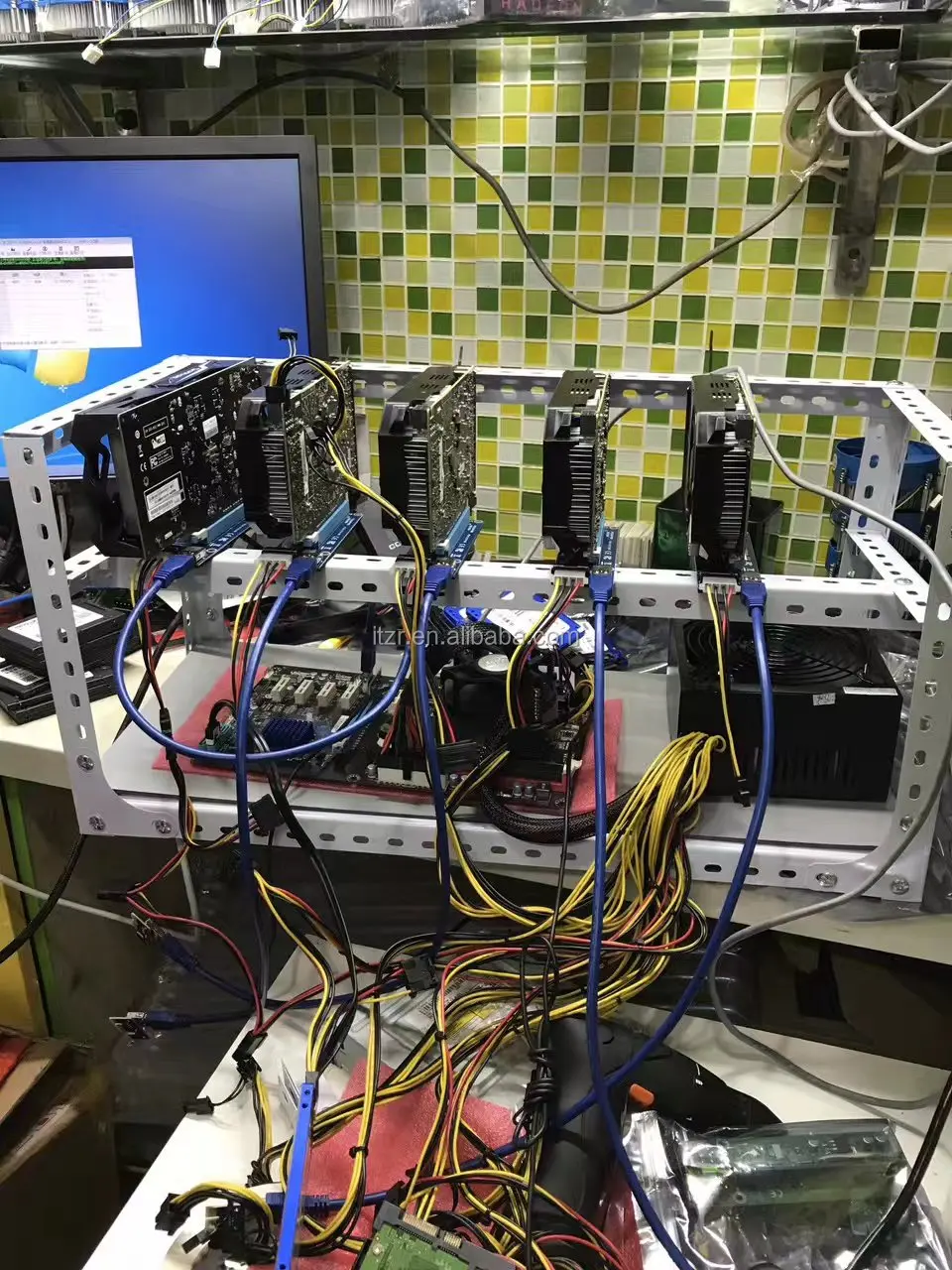 Esonic Intel H81 Btc King Fur Bitcoin Miner H81 Pro Btc 6 Gpu Mining Mainboard Asic Miner Fur Bitcoin Das Litecoin Monero Buy Btc Minner Bitcoin - 